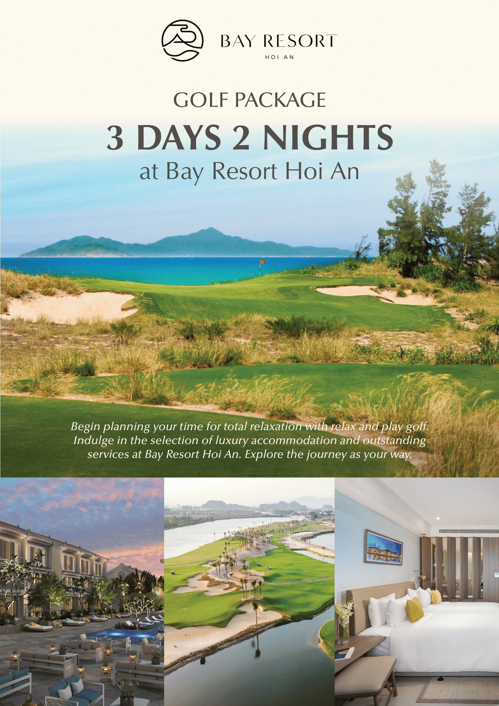 Golf Package 3 Days 2 Nights Promotion | Bay Resort Hoi An