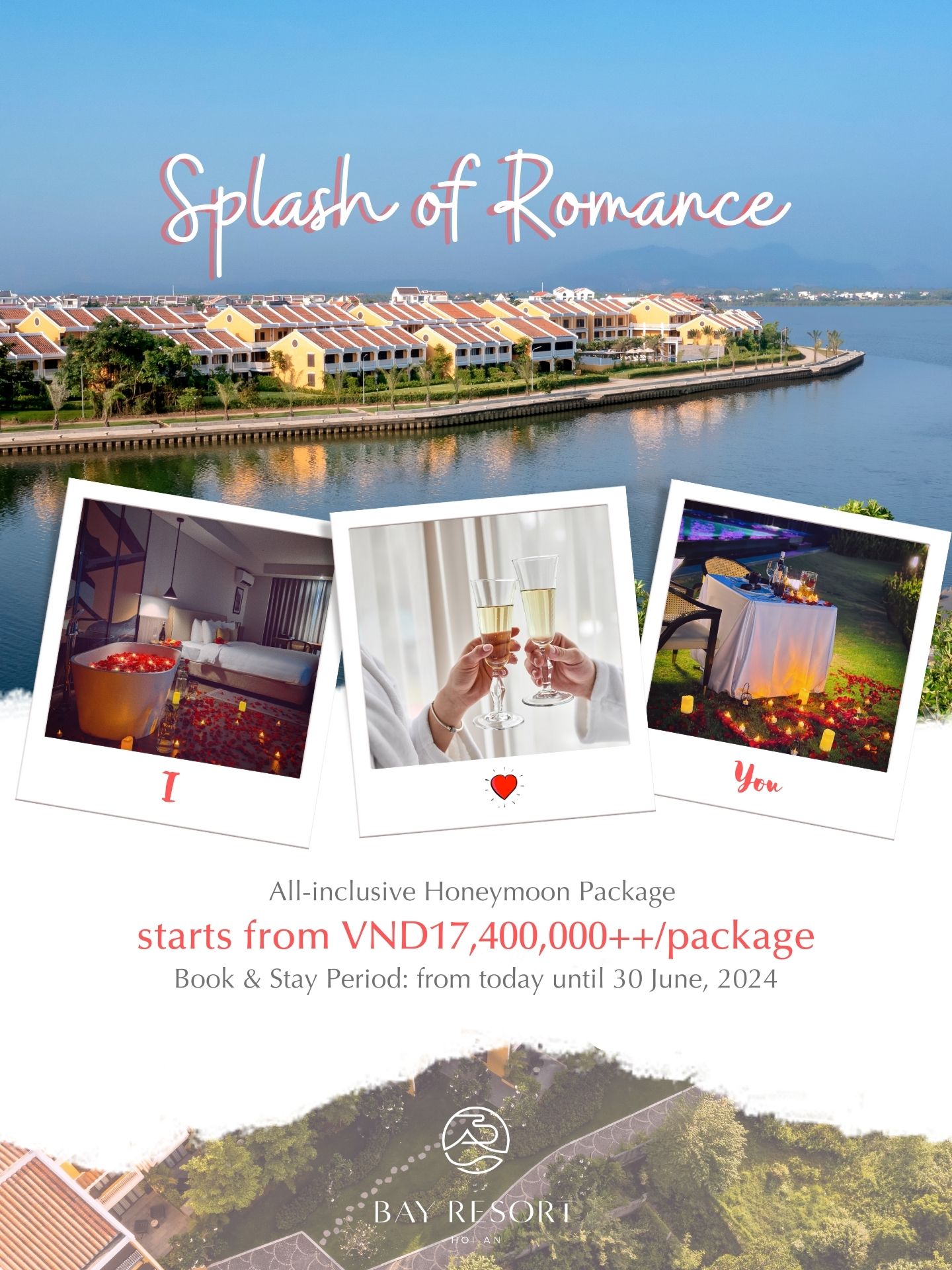 Splash of Romance, A Honeymoon Package